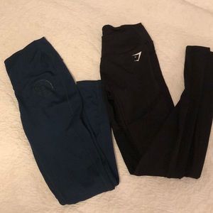 Set of gymshark leggings